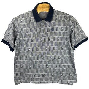 Vintage Izod Club International Tour Polo Shirt Men's XXL Grand Cypress Cotton